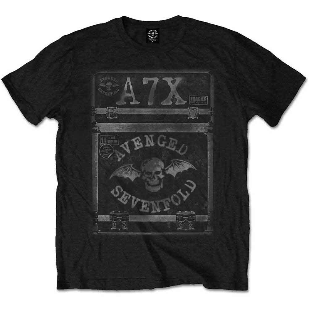 Avenged Sevenfold Flightcase Mens T Shirt Officially Licensed