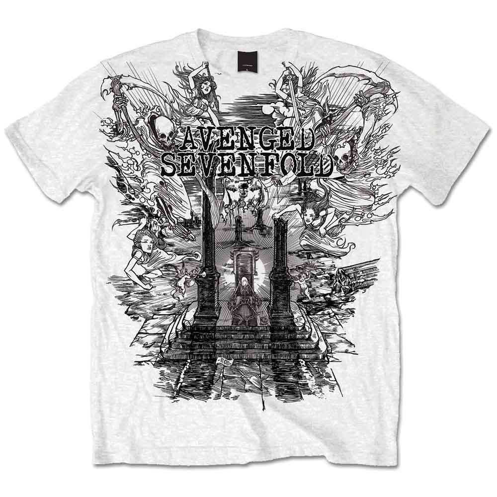 Avenged Sevenfold Land of Cain Mens T Shirt Officially Licensed