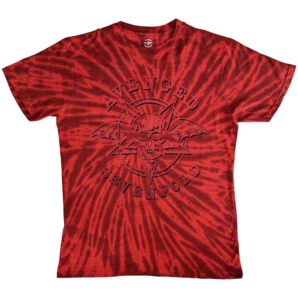 Avenged Sevenfold Pent Up Mens T Shirt Red Officially Licensed