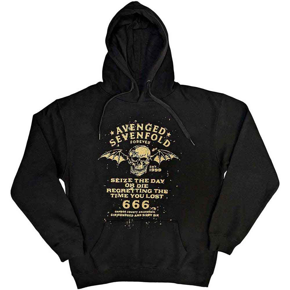 Avenged Sevenfold Seize the Day Hoodie Sweatshirt Officially Licensed