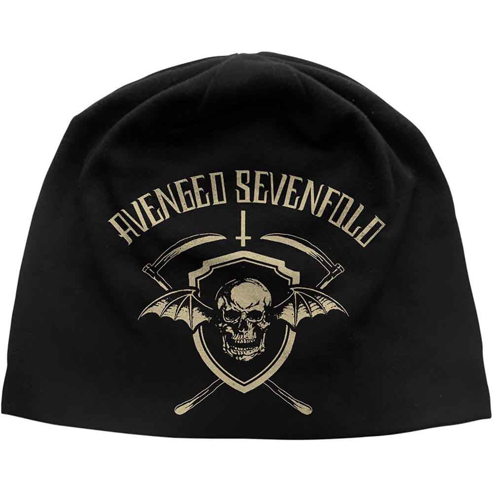 Avenged Sevenfold Shield Beanie Hat Officially Licensed