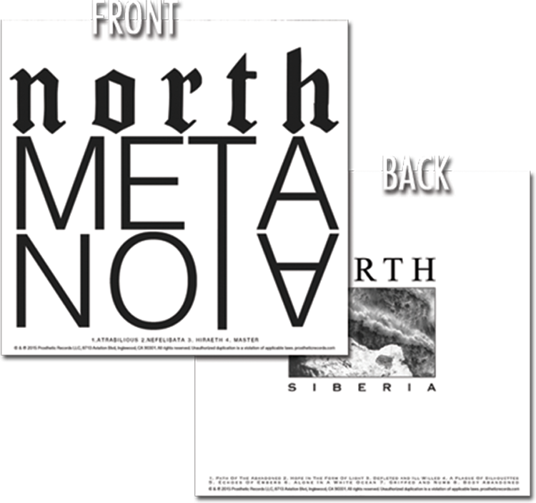 North "Metanoia/Siberia" Music CD