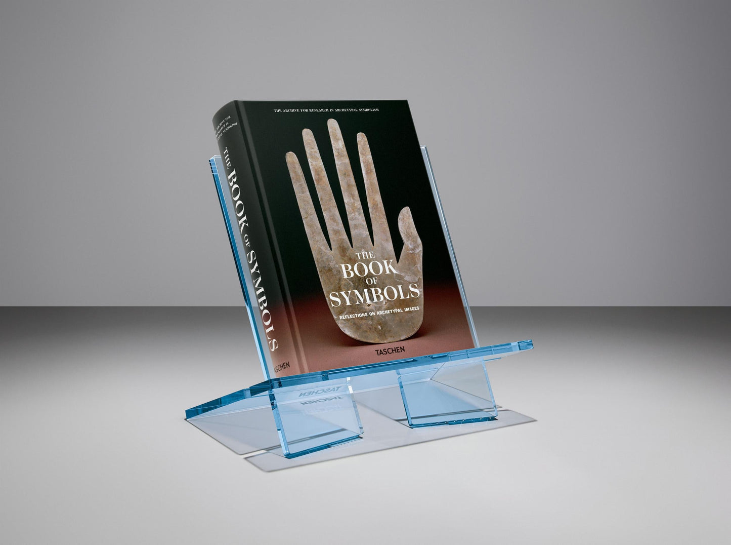 Bookstand. Medium. Aqua Blue Book