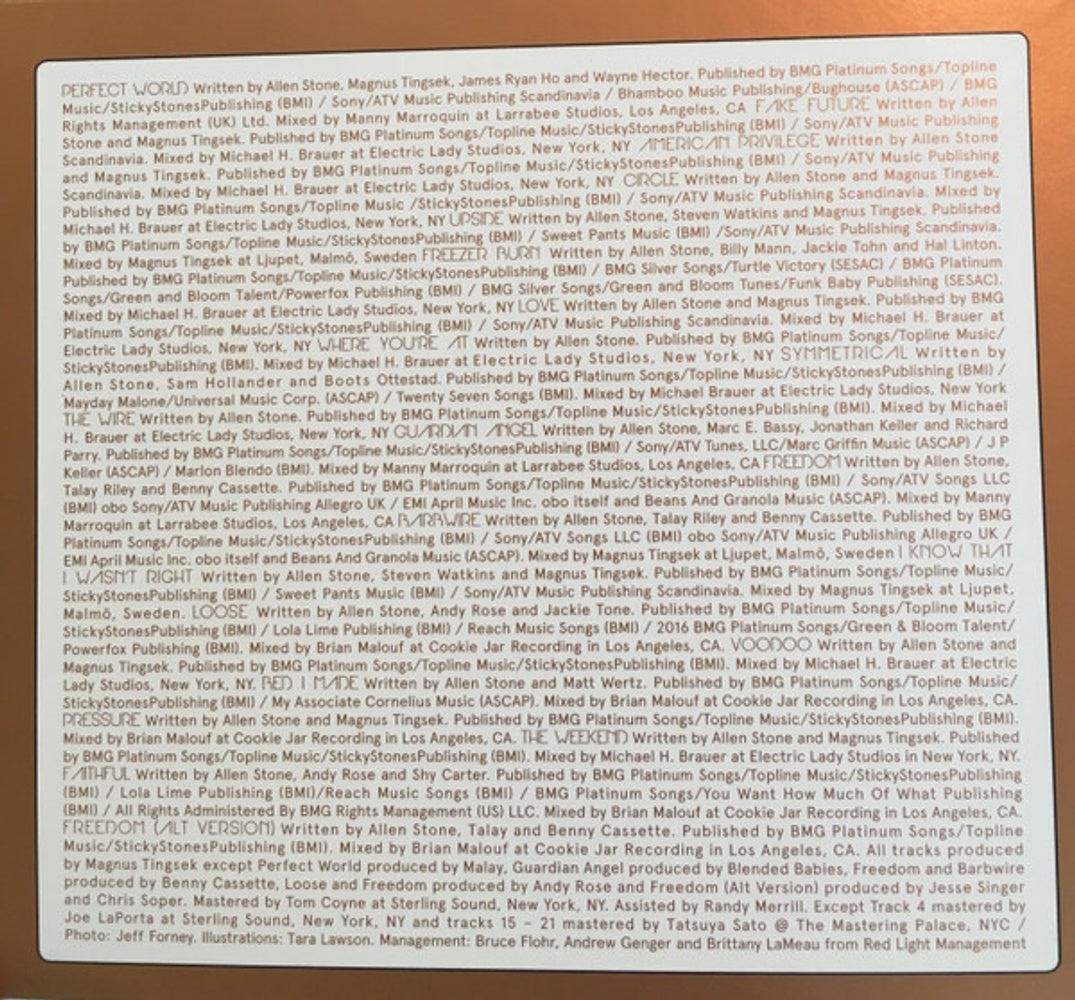 Allen Stone – Radius Music CD