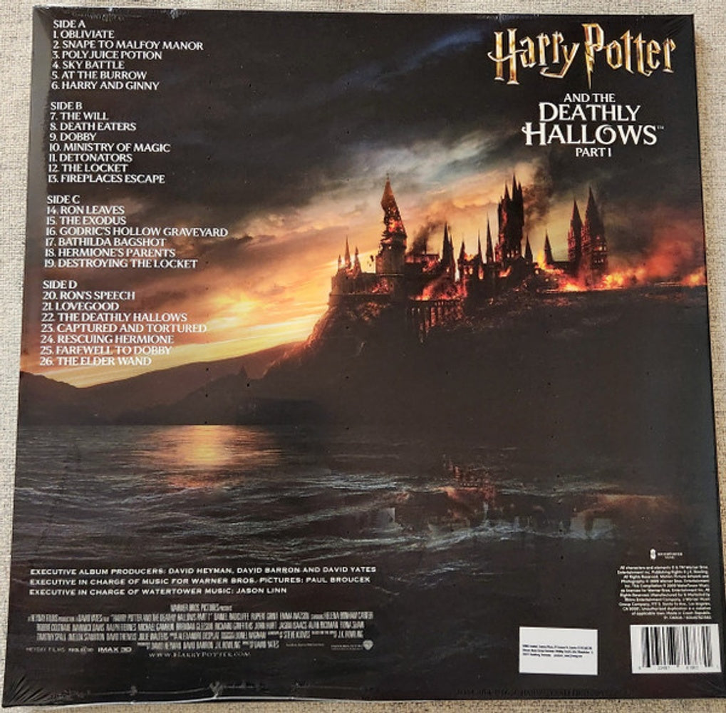 Alexandre Desplat – Harry Potter And The Deathly Hallows, Pt. 1 - Ost (2-LP Vinyl) Vinyl Record