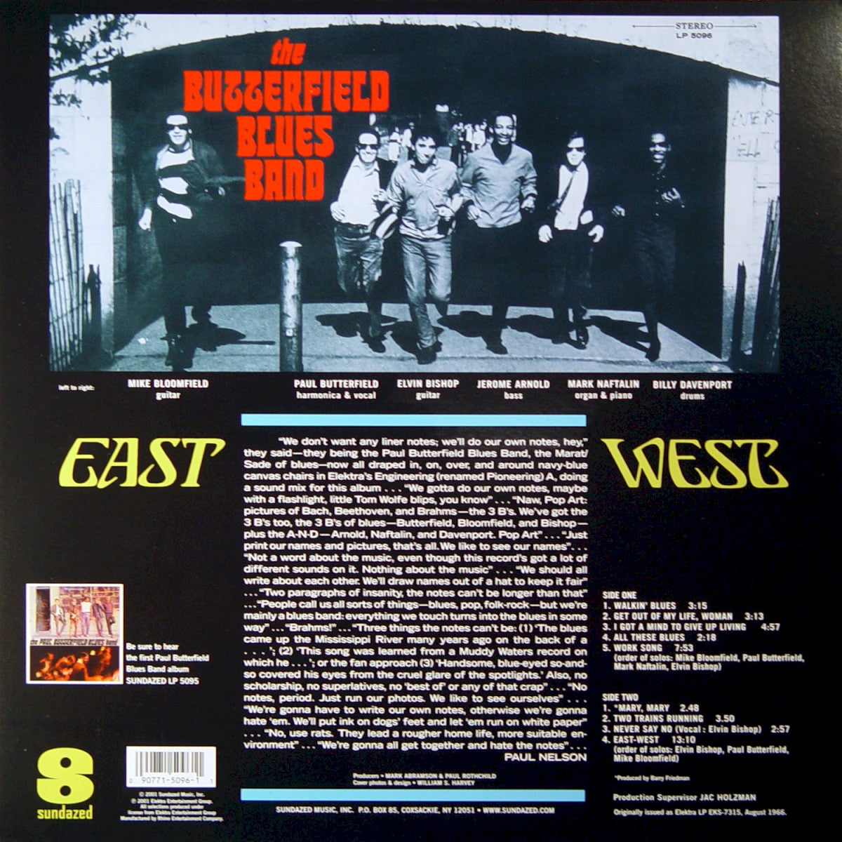 The Butterfield Blues Band – East-West (SACD CD)