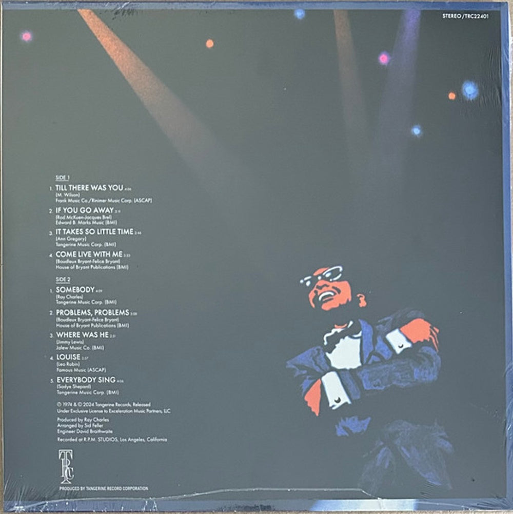 Ray Charles – Come Live With Me (LP Vinyl) Vinyl Record