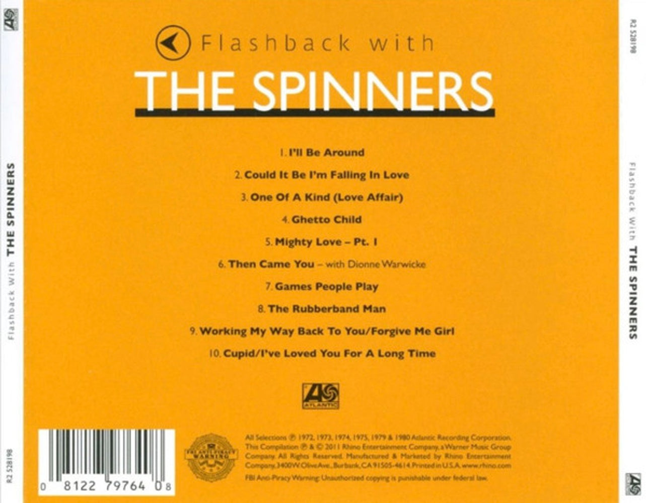 The Spinners – Flashback with the Spinners Music CD