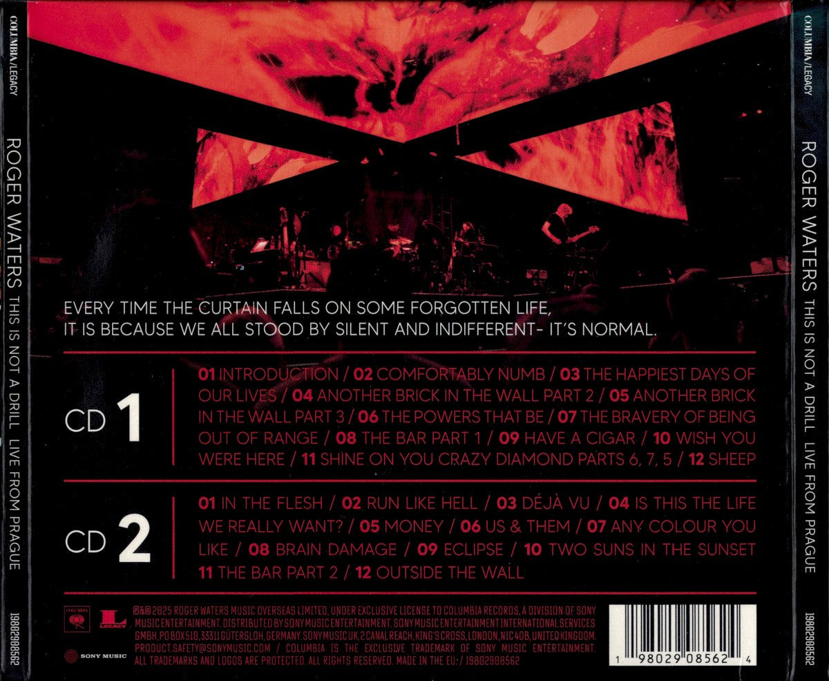 Roger Waters - This Is Not A Drill: Live From Prague (2-CD)