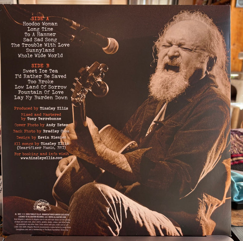Tinsley Ellis – Labor Of Love (LP Vinyl) Vinyl Record