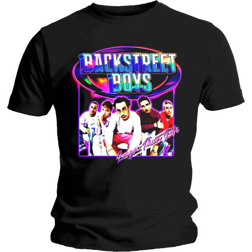 Backstreet Boys Larger Than Life Mens T Shirt Officially Licensed