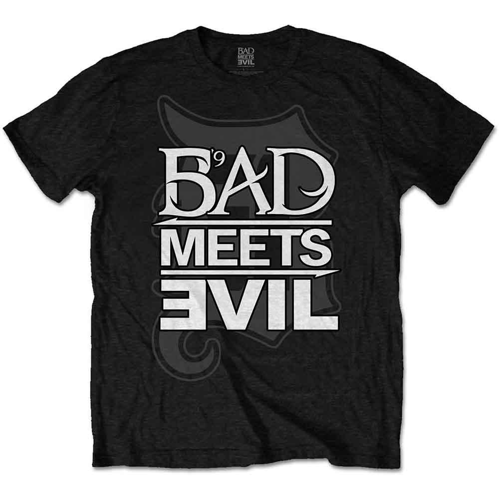 Bad Meets Evil Logo Mens T Shirt Officially Licensed
