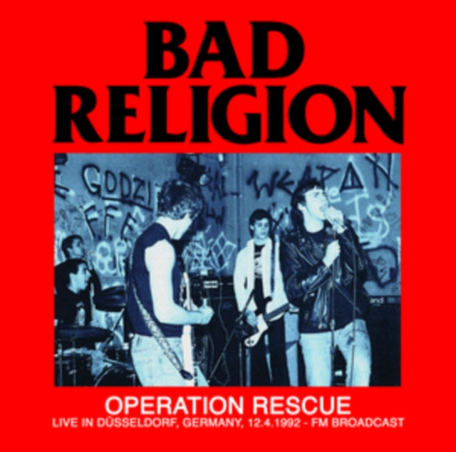 Bad Religion Operation Rescue: Germany 1992 Import Vinyl Record