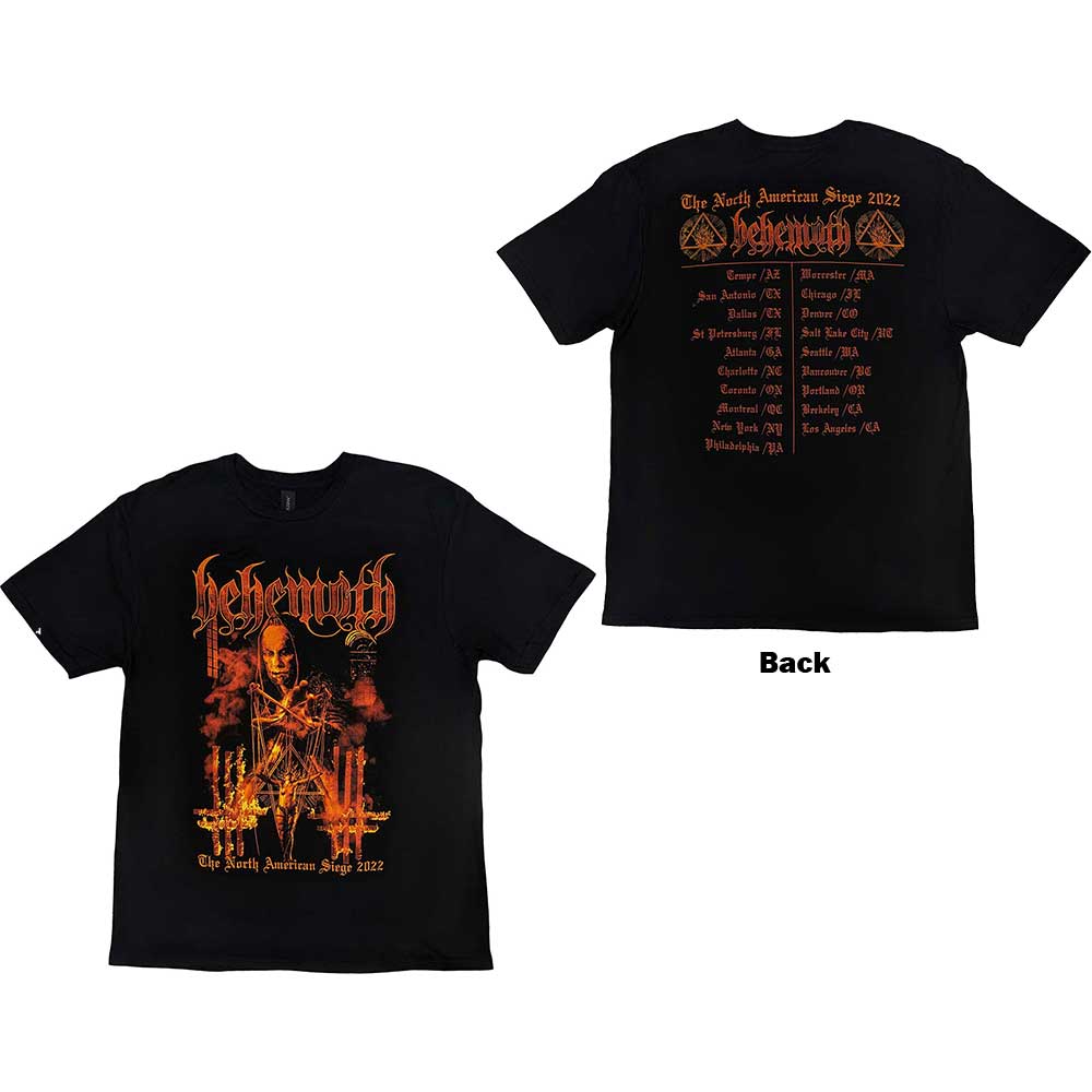 Behemoth North American Tour '22 Puppet Master Mens T Shirt Officially Licensed