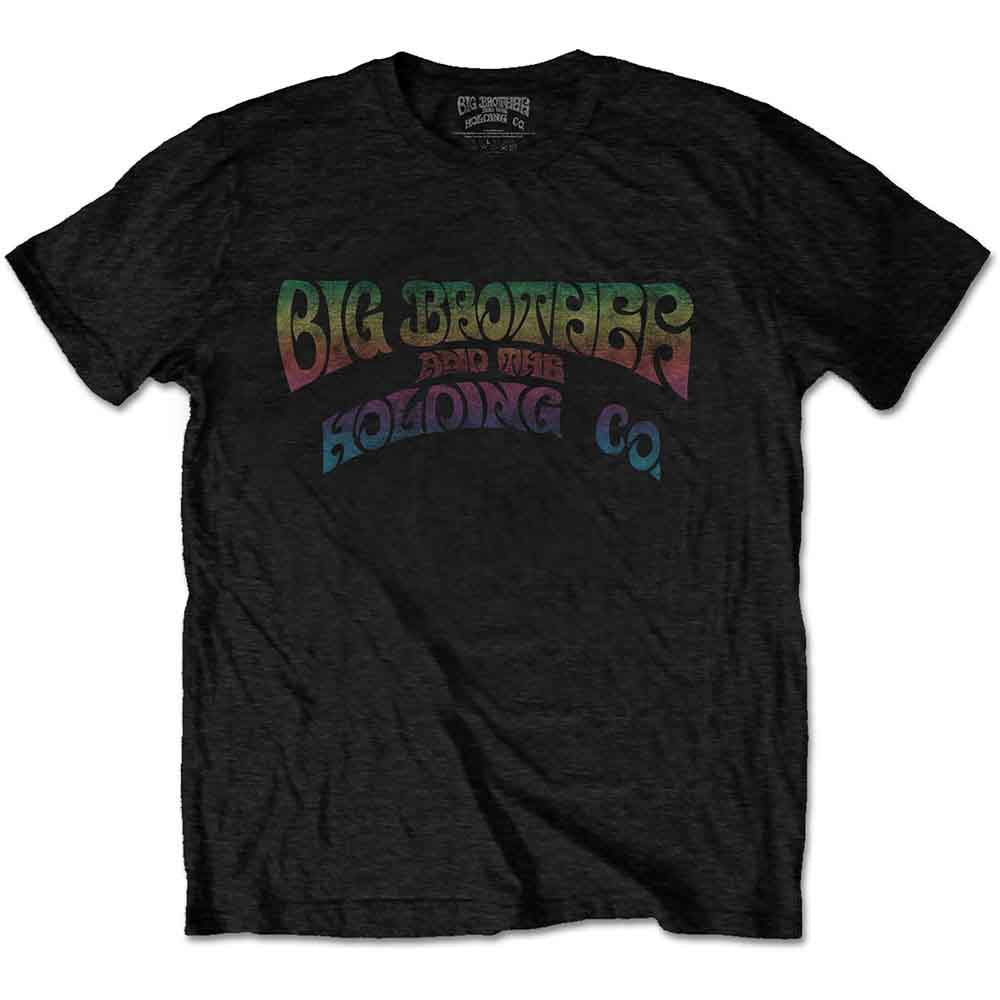 Big Brother & The Holding Company Vintage Logo Mens T Shirt Officially Licensed