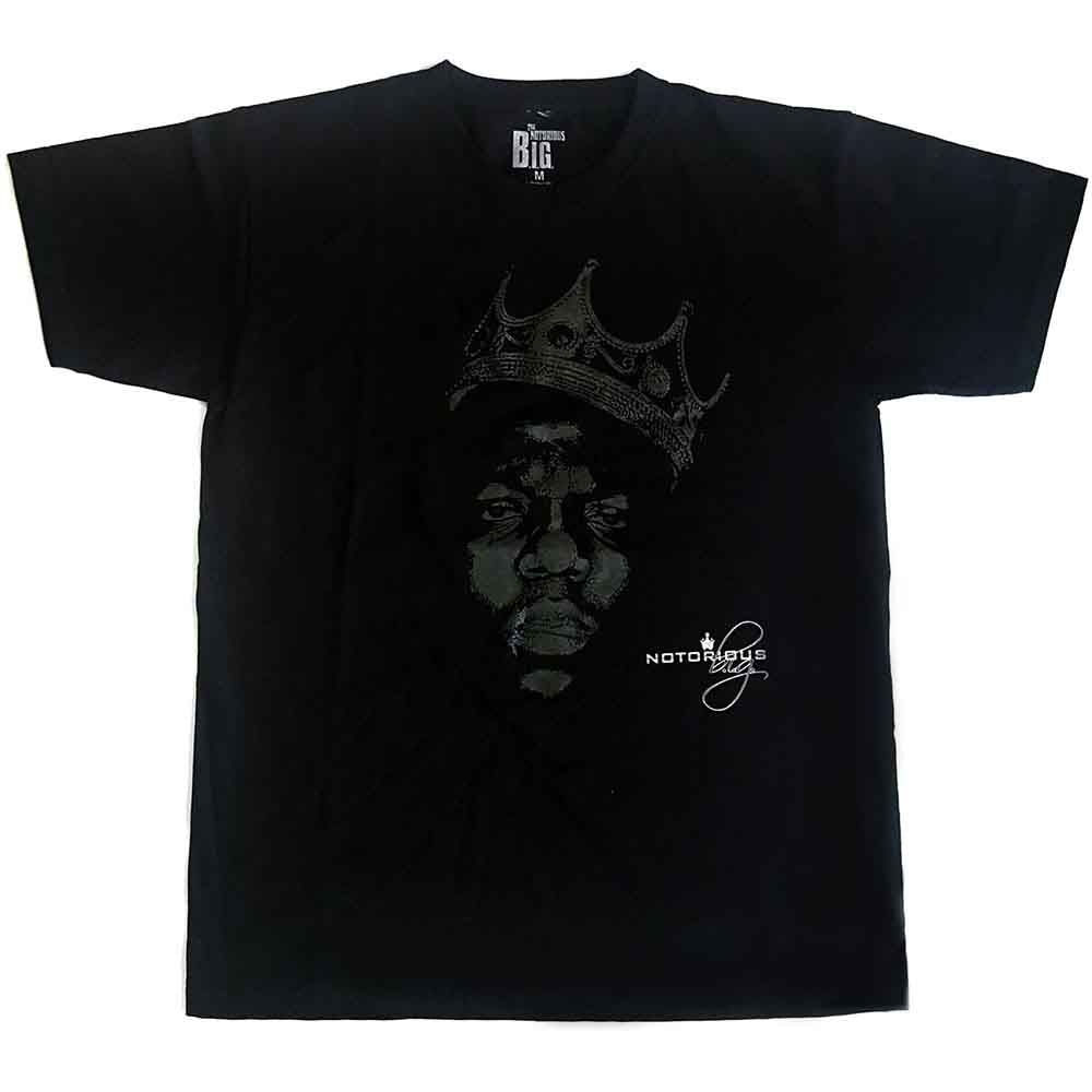 Biggie Smalls Green Crown Mens T Shirt Officially Licensed