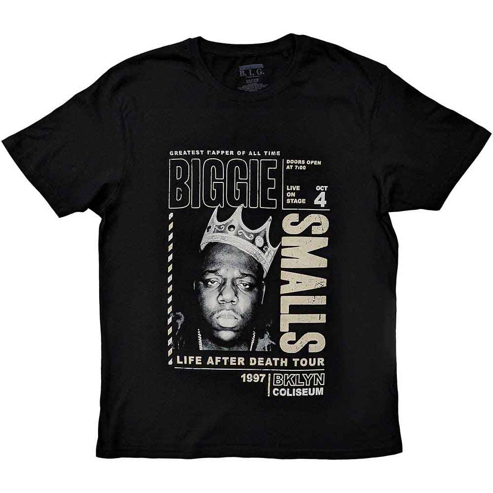 Biggie Smalls Life After Death Tour Mens T Shirt Officially Licensed