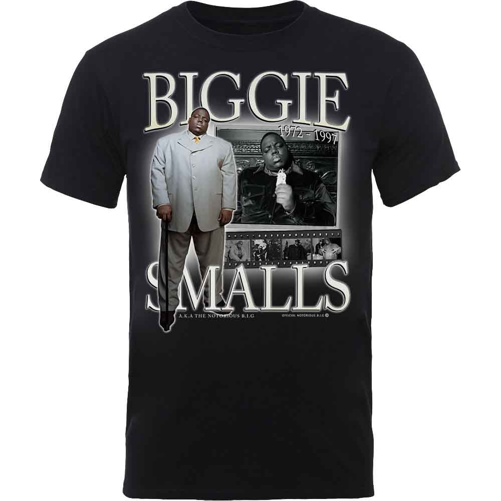 Biggie Smalls Smalls Suited Mens T Shirt Officially Licensed