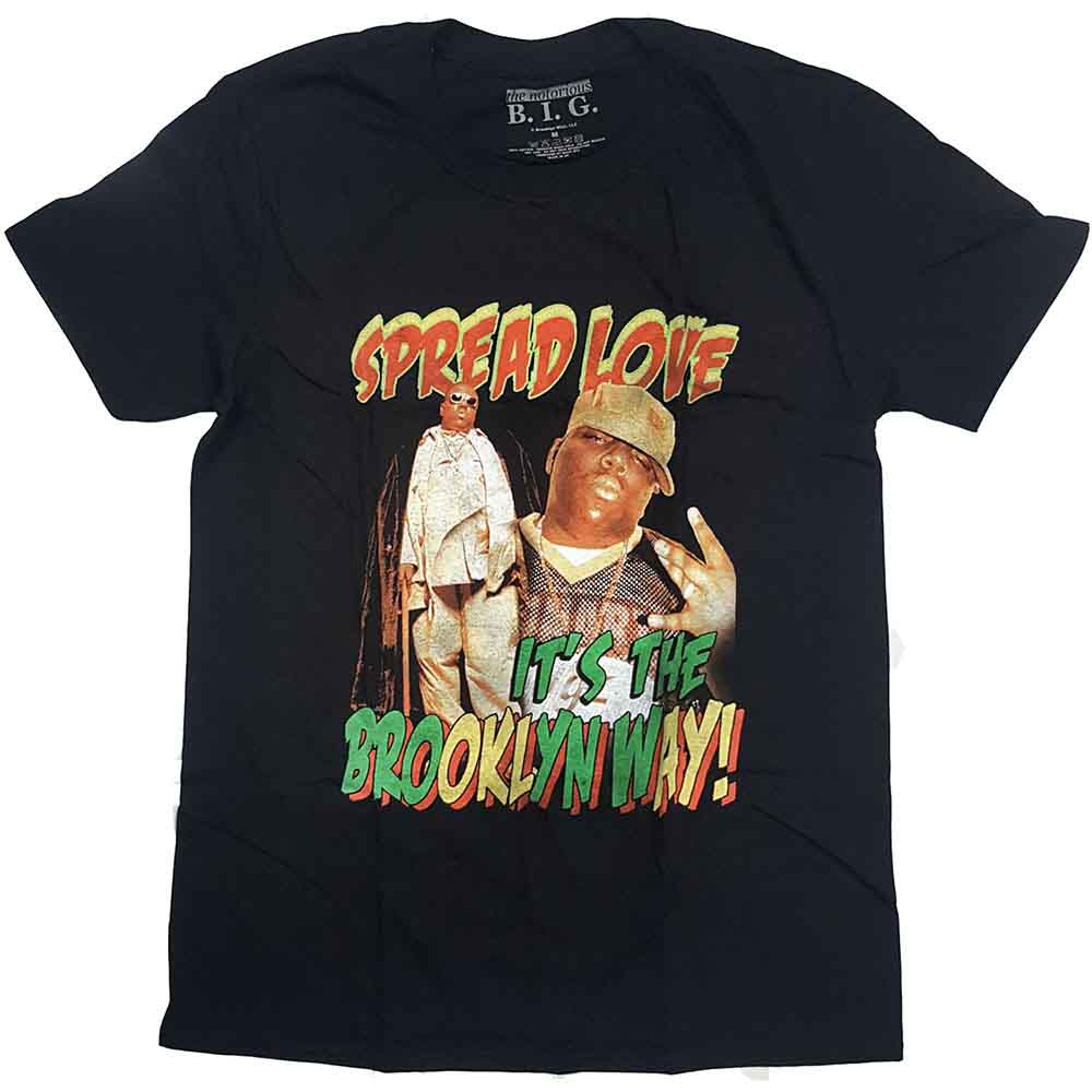 Biggie Smalls Spread The Love Mens T Shirt Officially Licensed