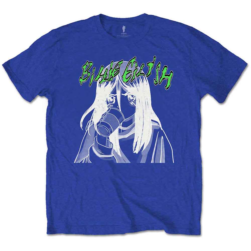 Billie Eilish Anime Drink Mens T Shirt Officially Licensed