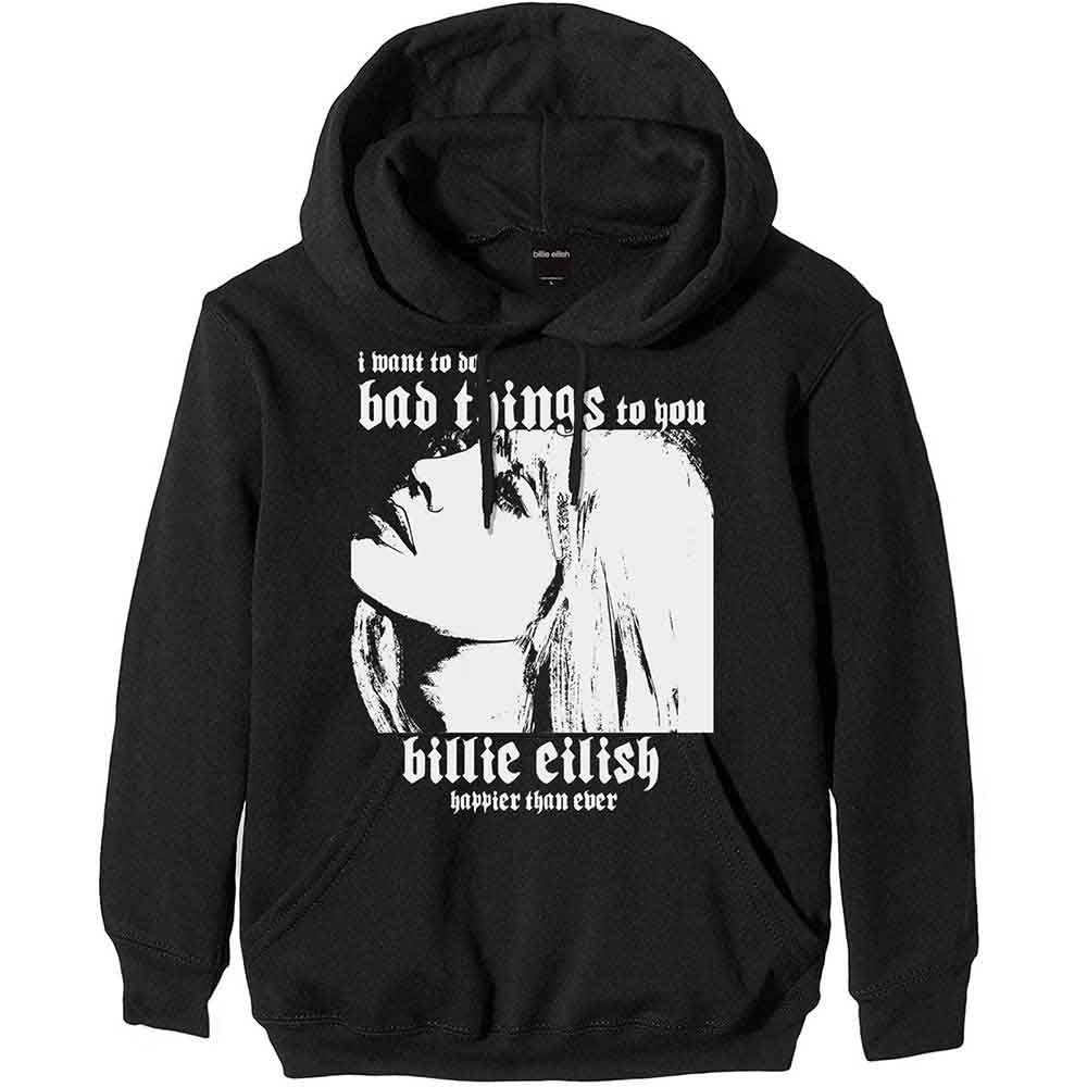 Billie Eilish Bad Things Hoodie Sweatshirt Officially Licensed