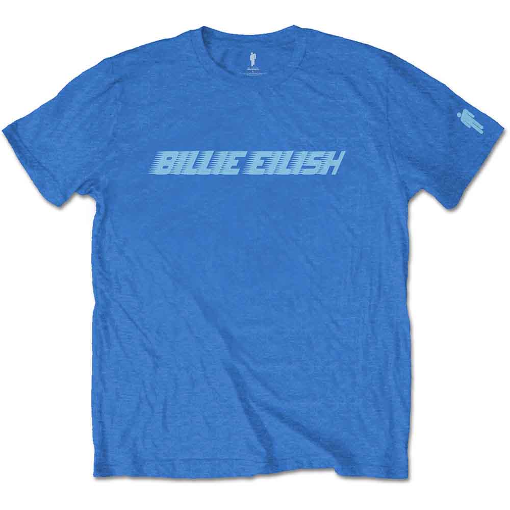 Billie Eilish Blue Racer Logo Mens T Shirt Officially Licensed