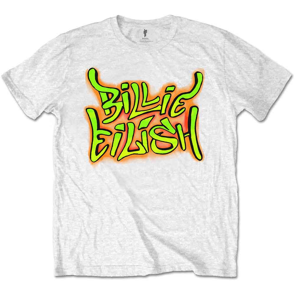 Billie Eilish Graffiti Mens T Shirt Officially Licensed
