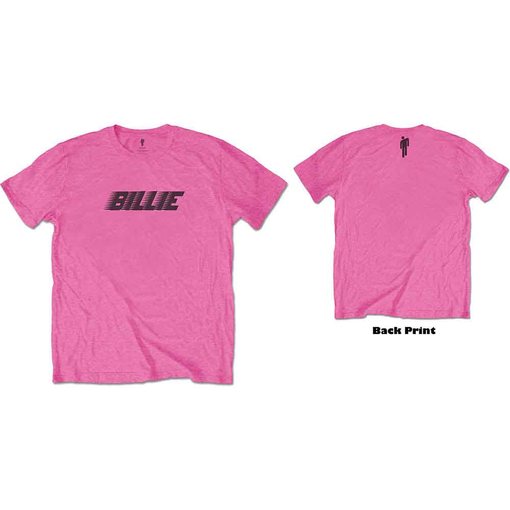 Billie Eilish Racer Logo & Blohsh Mens T Shirt Officially Licensed