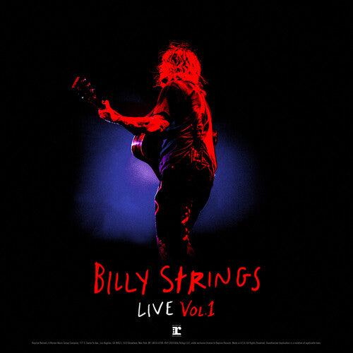 Billy Strings Live Vol 1 (Indie Exclusive, Translucent Blue180 Gram Vinyl) (2 Lp's) Vinyl Record