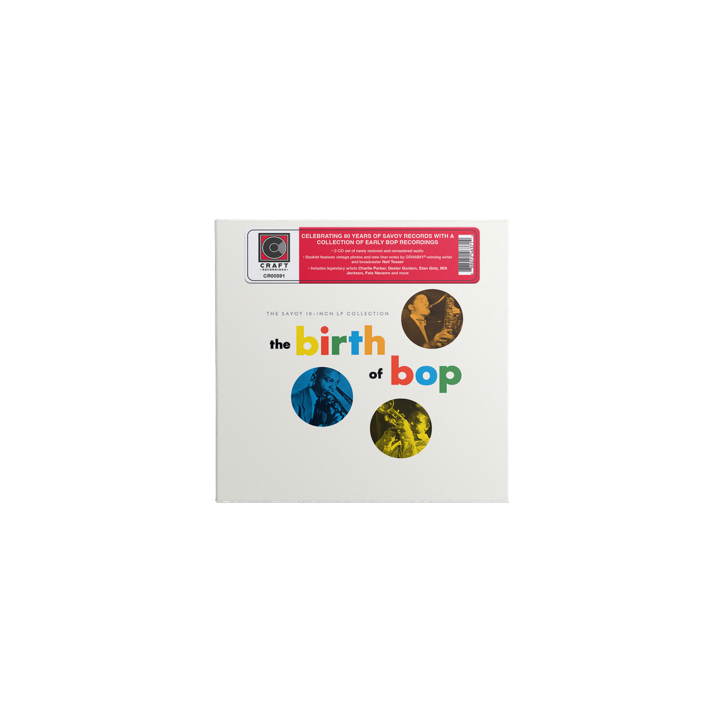The Birth Of Bop: The Savoy 10-Inch LP Collection (2 CD) Music CD