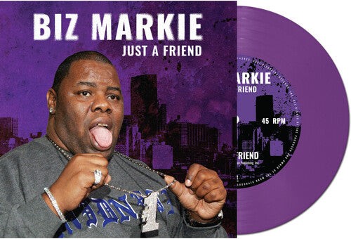 Biz Markie - Just A Friend (Colored Vinyl, Purple, Remastered, Remixed) (7" Single) Vinyl Record