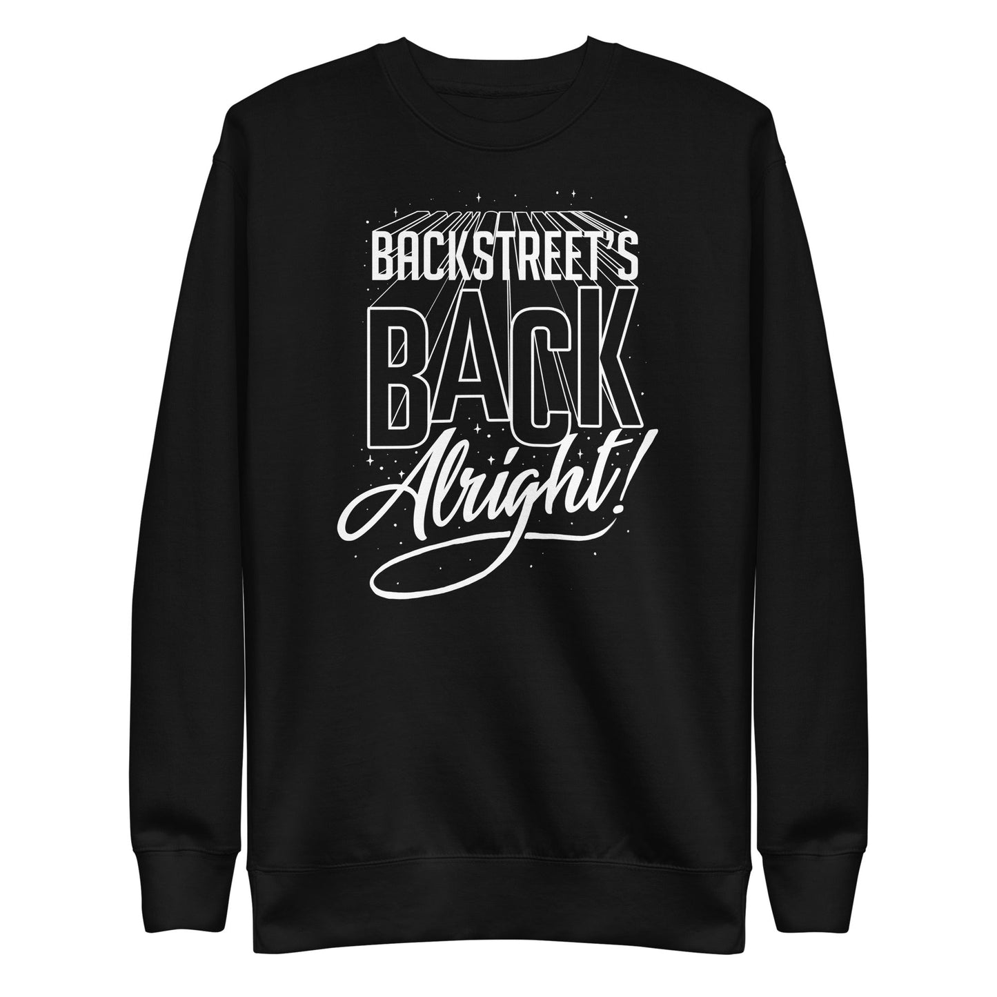Backstreet Boys Backstreet's Back Mens Sweatshirt Black