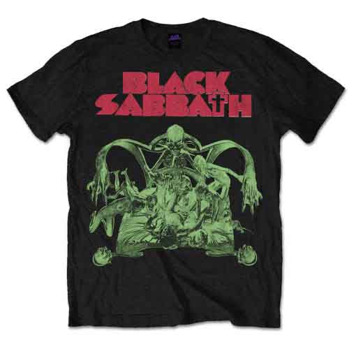 Black Sabbath Sabbath Cut-out Mens T Shirt Officially Licensed