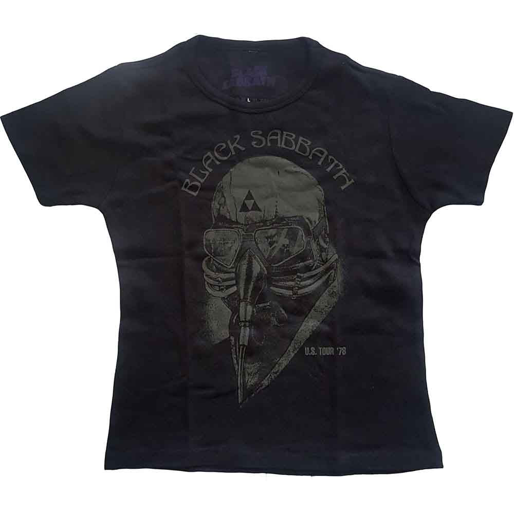 Black Sabbath US Tour 1978 Womens T Shirt Officially Licensed