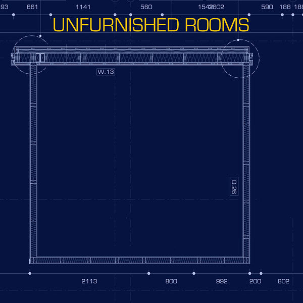 Unfurnished Rooms Music CD