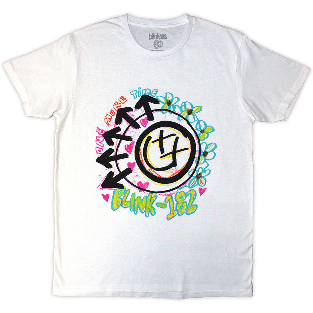 Blink-182 Crayon Mens T Shirt Officially Licensed