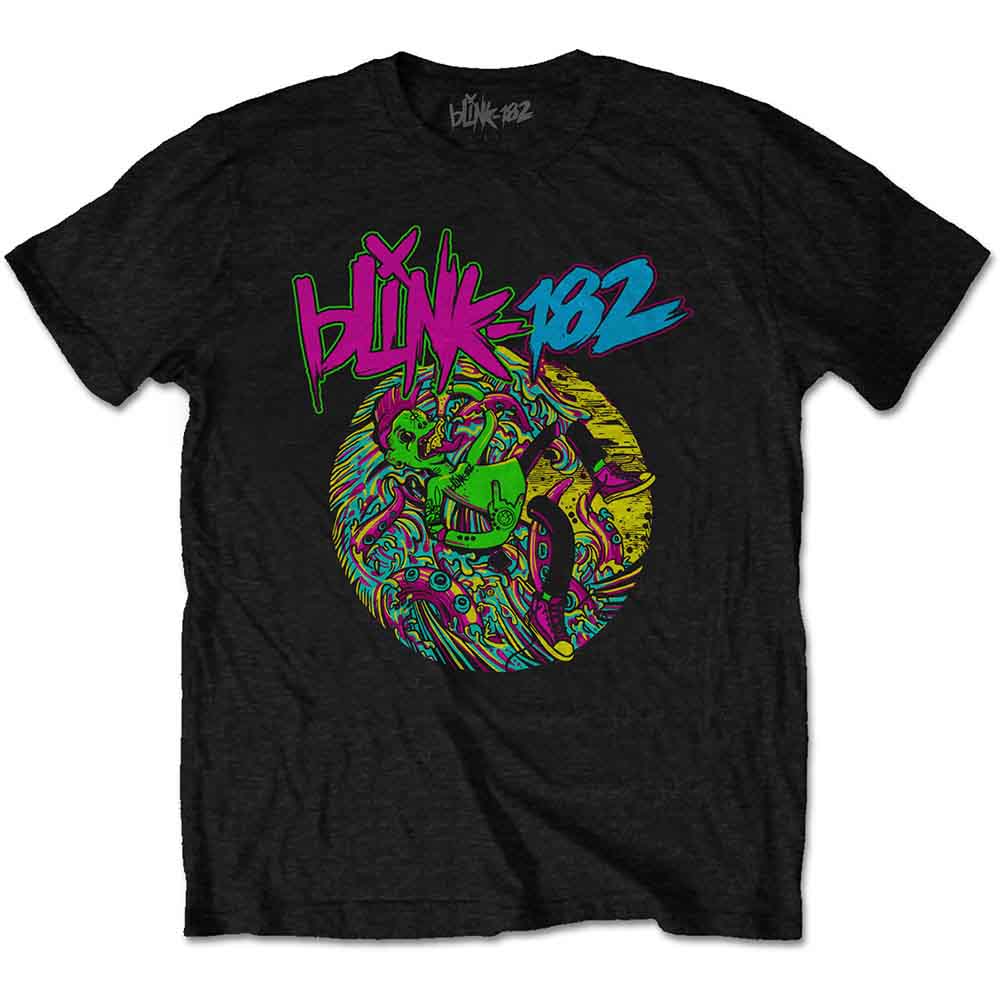 Blink 182 Overboard Event T Shirt Black Officially Licensed