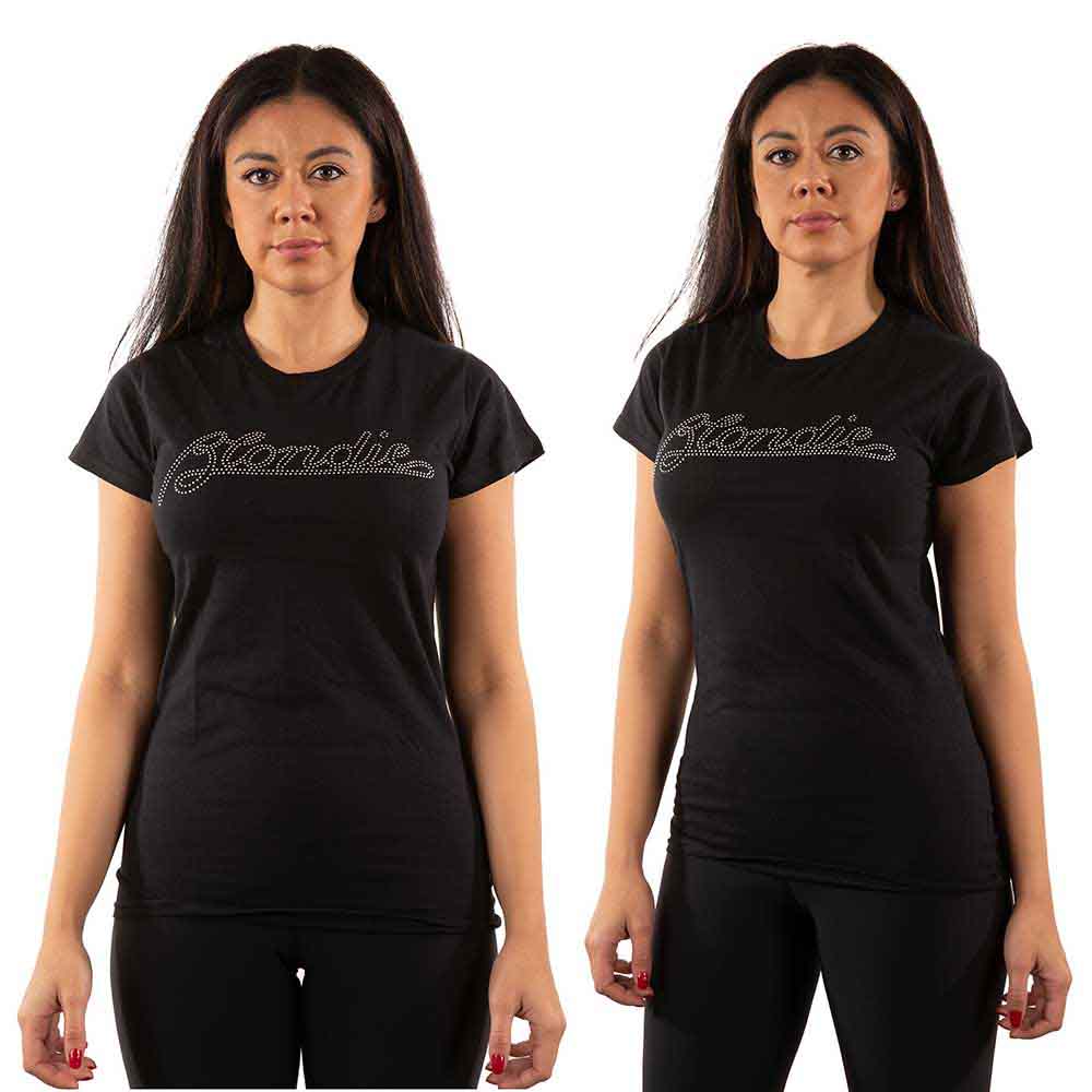 Blondie Logo Womens T Shirt Officially Licensed