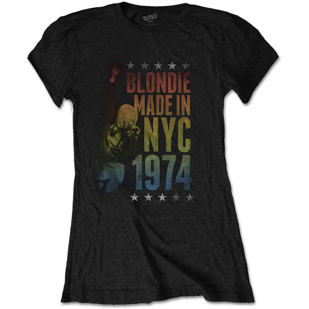 Blondie Made in NYC Womens T Shirt Officially Licensed
