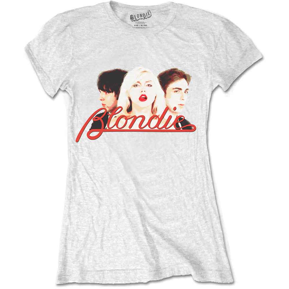 Blondie P Lines Halftone Womens T Shirt Officially Licensed
