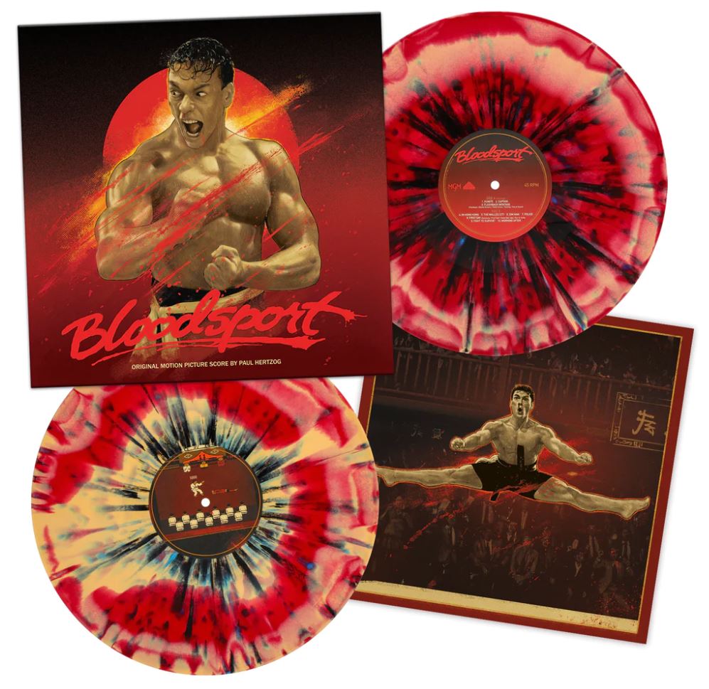 Bloodsport Motion Picture Soundtrack (Splatter) Vinyl Record