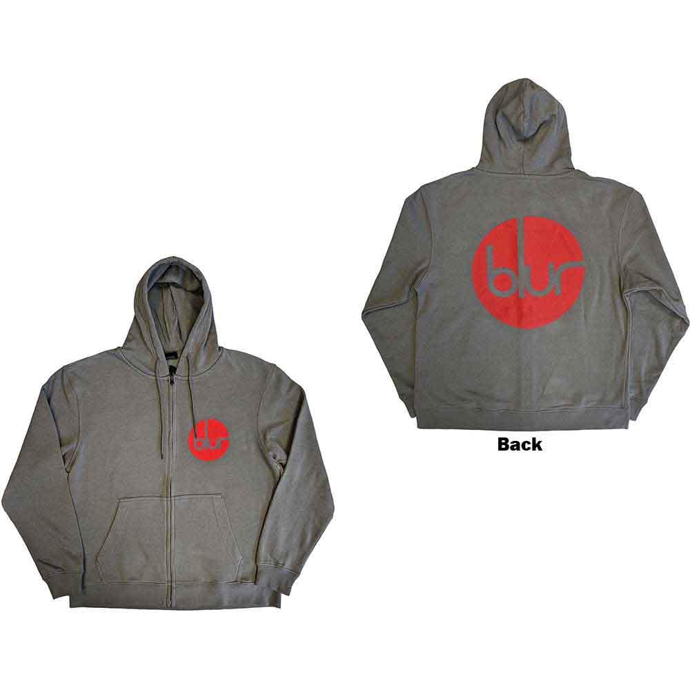 Blur Circle Logo Hoodie Sweatshirt Officially Licensed