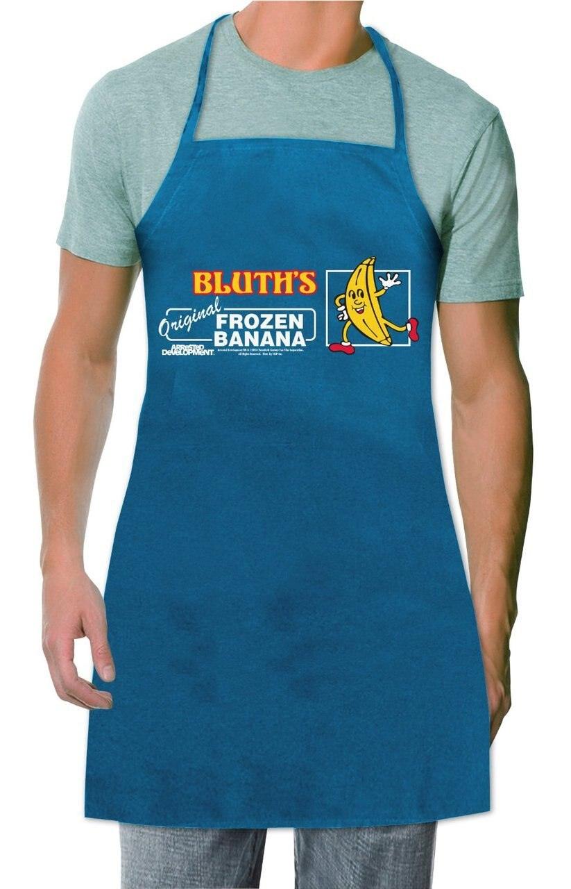 Bluth's Frozen Banana Stand Logo Blue Apron