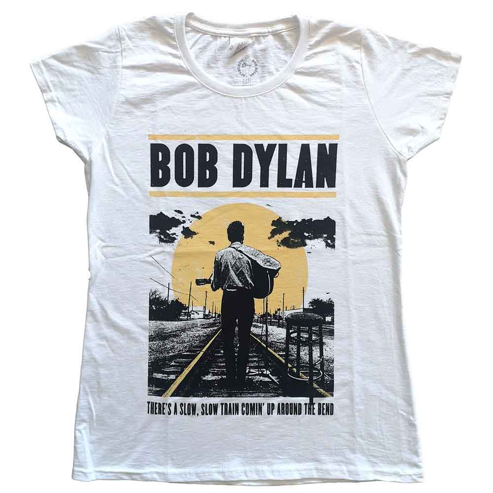 Bob Dylan Slow Train Womens T Shirt Officially Licensed