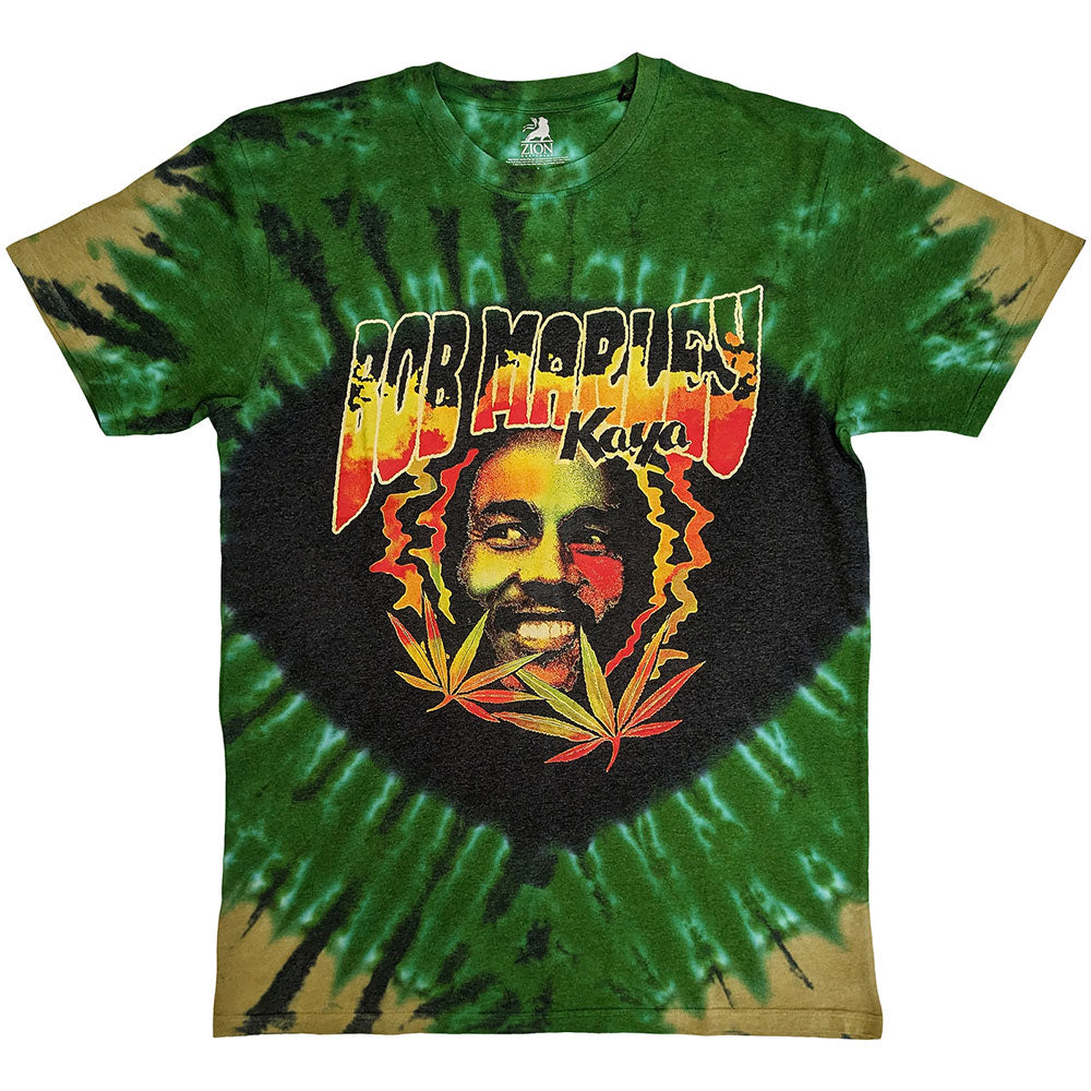 Bob Marley Kaya Smoke Mens T Shirt Officially Licensed