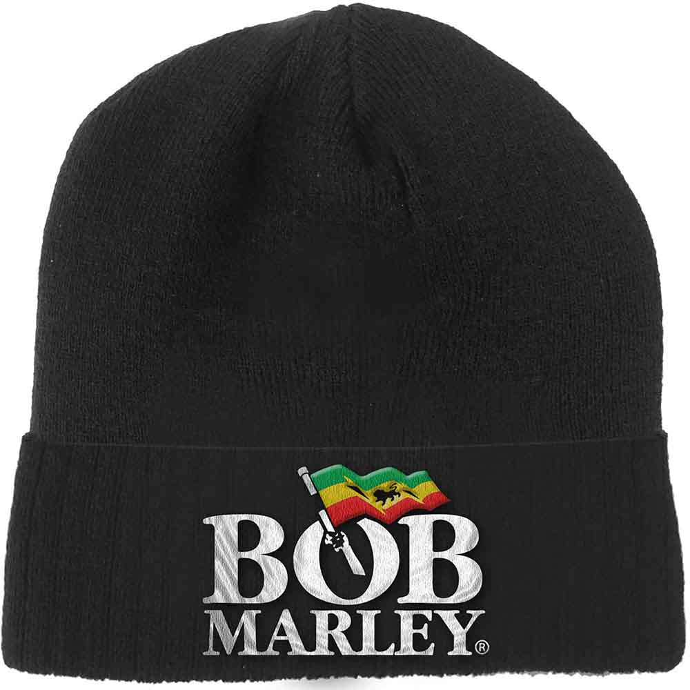 Bob Marley Logo Beanie Hat Officially Licensed