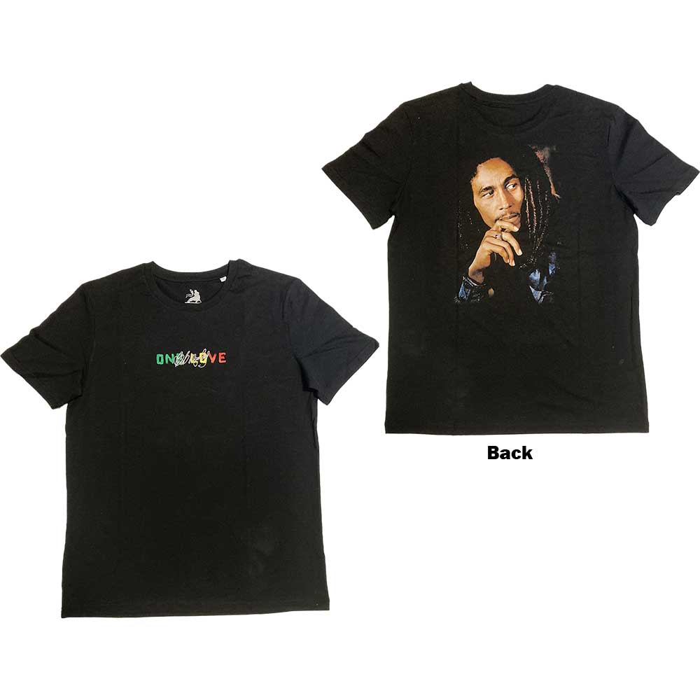 Bob Marley One Love Portrait Mens T Shirt Officially Licensed