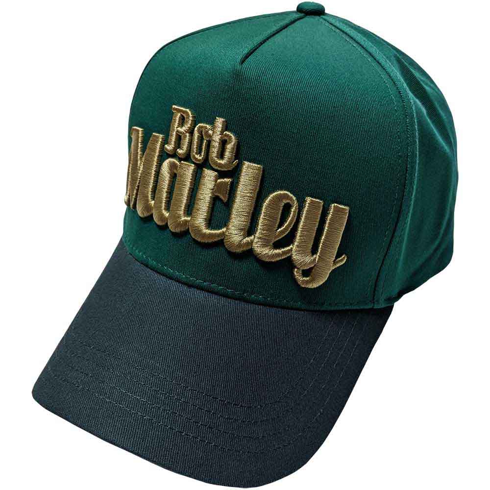 Bob Marley Text Logo Hat Officially Licensed