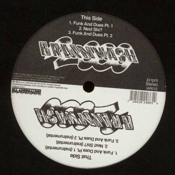 Funk And Dues / Next Shit Generic Vinyl Record