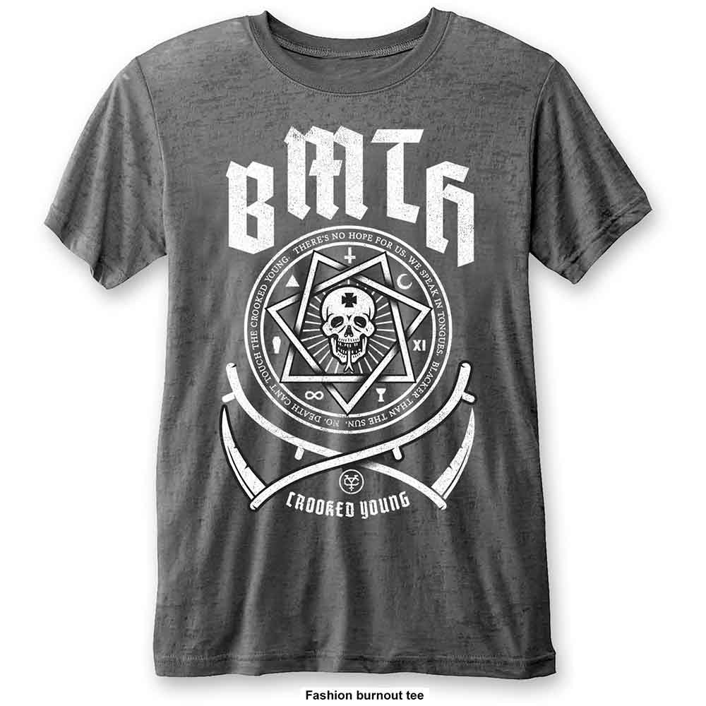 Bring Me The Horizon Crooked Young Mens T Shirt Officially Licensed